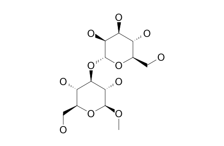 Methyl 3-O-A-D-mannopyranosyl-B-D-glucopyranoside