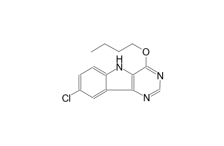 4-butoxy-8-chloro-5H-pyrimido[5,4-b]indole