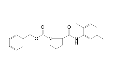 Benzyl 2-[(2,5-dimethylanilino)carbonyl]-1-pyrrolidinecarboxylate