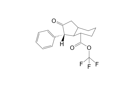 2-Oxo-3-(R)-phenyl-octahydro-indene-4-carboxylic acid trifluoromethyl ester
