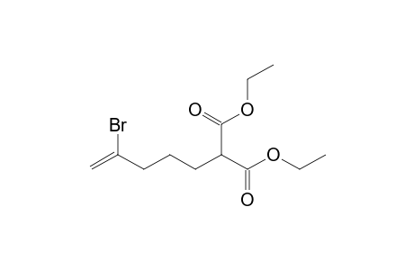 Diethyl 2-(4-bromopent-4-en-1-yl)malonate