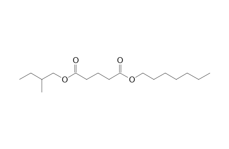 Glutaric acid, heptyl 2-methylbutyl ester