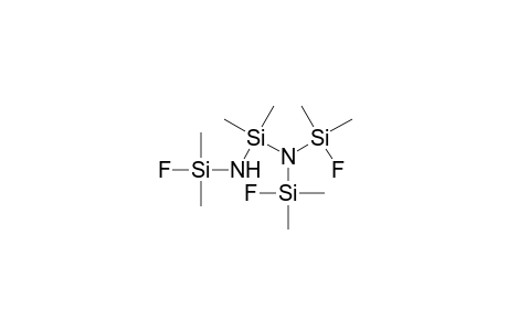 bis[fluoro(dimethyl)silyl]-[[[fluoro(dimethyl)silyl]amino]-dimethyl-silyl]amine