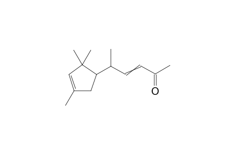 5-(2,2,4-trimethylcyclopent-3-enyl)hex-3-en-2-one