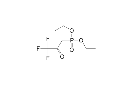 Diethyl (3,3,3-trifluoro-2-oxopropyl)phosphonate