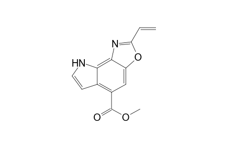 Methyl 2-vinylpyrrolo[2,3-e]benzoxazole-5-carboxylate