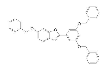 2-(3,5-Dibenzyloxyphenyl)-6-benzyloxybenzofuran