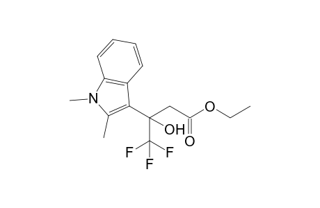 Ethyl 4,4,4-trifluoro-3-hydroxy-3-(1,2-dimethylindol-3-yl)butanoate