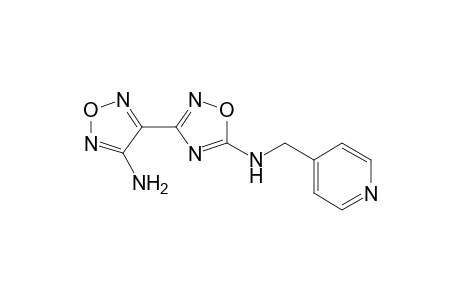 4-Pyridinemethanamine, N-[3-(4-amino-1,2,5-oxadiazol-3-yl)-1,2,4-oxadiazol-5-yl]-