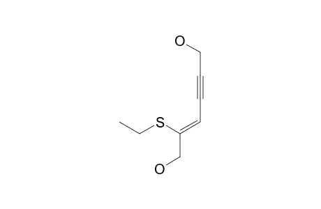 1,6-DIHYDROXY-5-ETHYLSULFANYL-4Z-EN-HEX-2-YNYL