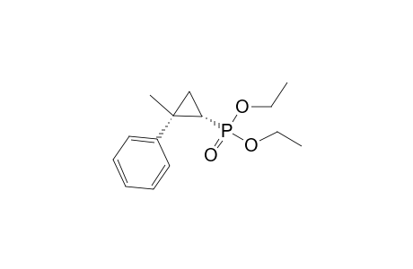 (+/-)-DIETHYL-2-METHYL-2-PHENYLCYCLOPROPYLPHOSPHONATE;CIS-ISOMER