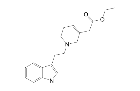 ethyl 2-[1-[2-(1H-indol-3-yl)ethyl]-5,6-dihydro-2H-pyridin-3-yl]acetate