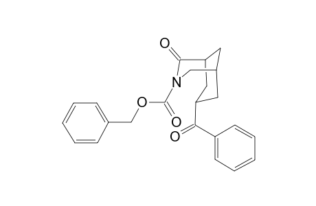 7-Benzoyl-2-benzyloxycarbonyl-2-azabicyclo[3.3.1]nonan-92-one