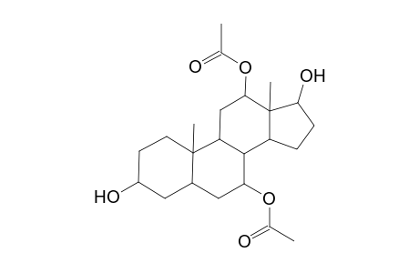 Androstane-3,7,12,17-tetrol, 7,12-diacetate, (3.alpha.,5.beta.,7.alpha.,12.alpha.,17.beta.)-