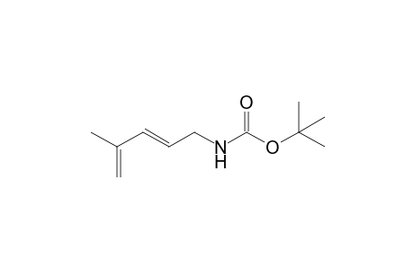 [(E)-4-Methylpenta-2,4-dienyl]carbamic acid t-butyl ester