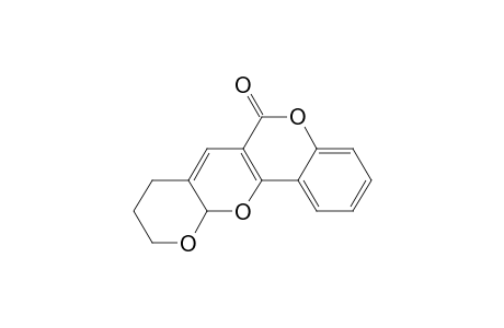 6H,8H,11aH-Pyrano[3',2':5,6]pyrano[3,2-c][1]benzopyran-6-one, 9,10-dihydro-