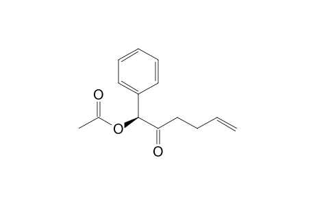 (S)-1-Acetoxy-1-phenyl-5-hexen-2-one