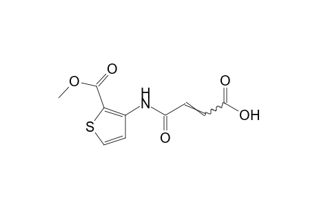 3-[(2-carboxyvinyl)carboxamido]-2-thiophenecarboxylic acid, 2-methyl ester