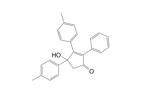 4-Hydroxy-3,4-bis(p-tolyl)-2-phenylcyclopent-2-en-1-one