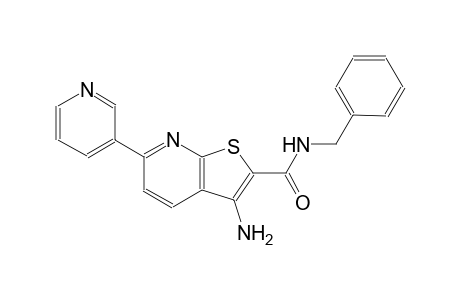 3-amino-N-benzyl-6-(3-pyridinyl)thieno[2,3-b]pyridine-2-carboxamide