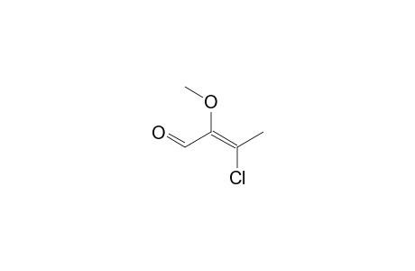 (E)-3-chloranyl-2-methoxy-but-2-enal