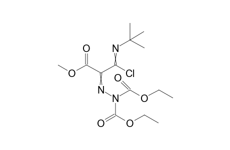 Diethyl 2-{2-Chloro-2-[(1,1-dimethylethyl)imino]-1-(methoxycarbonyl)ethylidene}hydrazine-1,1-dicarboxylate
