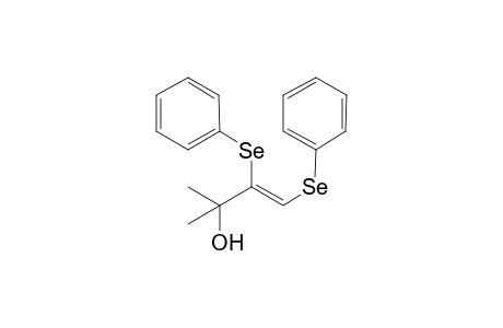 (Z)-2-Methyl-3,4-bis(phenylselanyl)but-3-en-2-ol