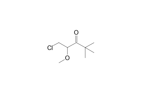 1-Chloro-2-methoxy-4,4-dimethylpentane-3-one