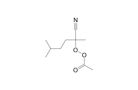 Ethaneperoxoic acid, 1-cyano-1,4-dimethylpentyl ester