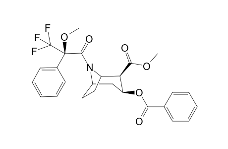 Norcocaine N-(R)-MTPA Amide