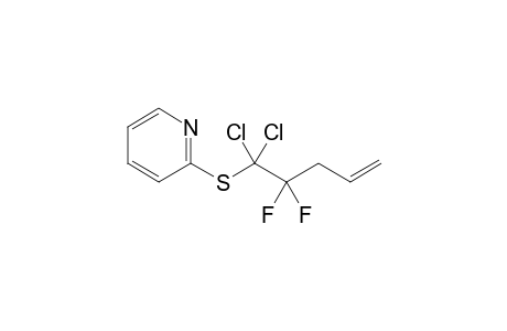 1,1-Dichloro-2.2-difluoro-1-(2-pyridylthio)-4-pentene
