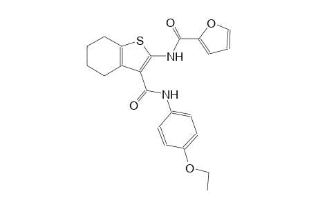 N-{3-[(4-ethoxyanilino)carbonyl]-4,5,6,7-tetrahydro-1-benzothien-2-yl}-2-furamide