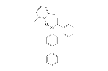 BIPHENYL-4-YL-(2,6-DIMETHYLPHENOXY)-(1-PHENYLETHYL)-SILANE