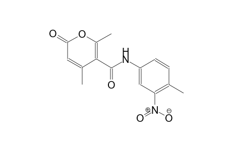 4,6-dimethyl-N-(4-methyl-3-nitrophenyl)-2-oxo-2H-pyran-5-carboxamide