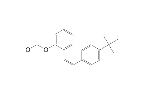 1-[(Z)-2-(4-tert-Butylphenyl)ethenyl]-2-(methoxymethoxy)benzene