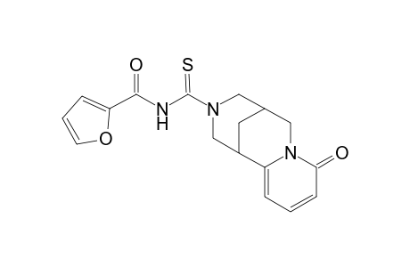 2-Furancarboxamide, N-[(4-oxo-3,11-diazatricyclo[7.3.1.0(3,8)]trideca-5,7-dien-11-yl)carbonothioyl]-