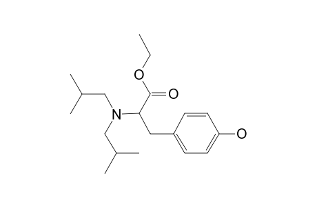 L-Tyrosine, N,N-di(2-methylpropyl)-, ethyl ester