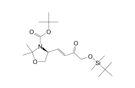 (4R)-4-[4-(TERT.-BUTYLDIMETHYLSILANYLOXY)-3-OXOBUT-1-ENYL]-2,2-DIMETHYLOXAZOLIDINE-3-CARBOXYLIC-ACID-TERT.-BUTYLESTER