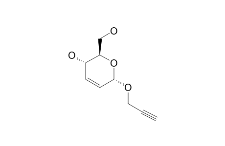 2-(Prop-2-ynyl)-2,3-dideoxy-.alpha.,D-erythro-hex-2-enopyranoside