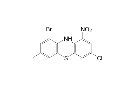 1-bromo-7-chloro-3-methyl-9-nitrophenothiazine