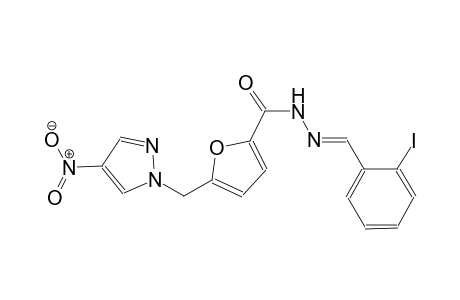 N'-[(E)-(2-iodophenyl)methylidene]-5-[(4-nitro-1H-pyrazol-1-yl)methyl]-2-furohydrazide