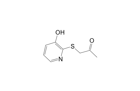 2-Propanone, 1-[(3-hydroxy-2-pyridinyl)thio]-