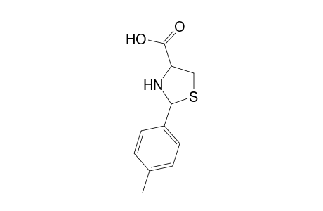 2-(4-Methylphenyl)-1,3-thiazolidine-4-carboxylic acid