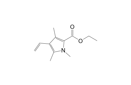 1,3,5-trimethyl-4-vinyl-pyrrole-2-carboxylic acid ethyl ester