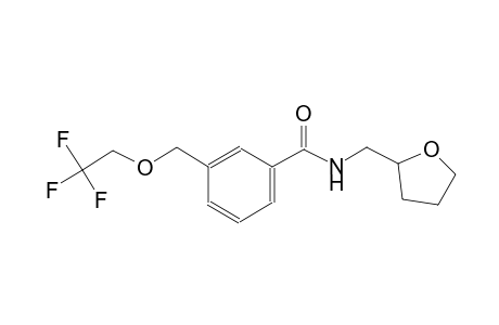 N-(tetrahydro-2-furanylmethyl)-3-[(2,2,2-trifluoroethoxy)methyl]benzamide