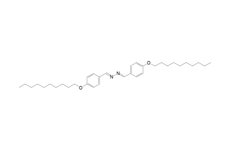 p-(decyloxy)benzaldehyde, azine
