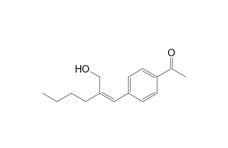 (Z)-1-{4-[2-(Hydroxymethyl)-1-hexenyl]phenyl}-1-ethanone
