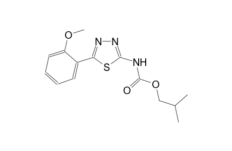 isobutyl 5-(2-methoxyphenyl)-1,3,4-thiadiazol-2-ylcarbamate