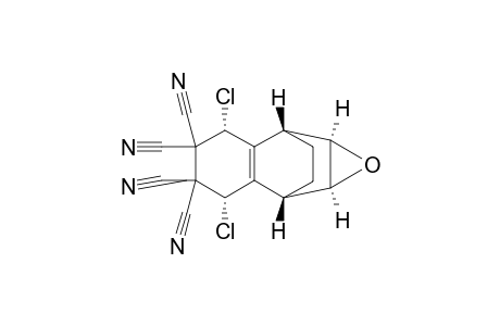 2,7-Ethanonaphth[2,3-b]oxirene-4,4,5,5-tetracarbonitrile, 3,6-dichloro-1a,2,3,6,7,7a-hexahydro-, (1a.alpha.,2.beta.,3.alpha.,6.alpha.,7.beta.,7a.alpha.)-