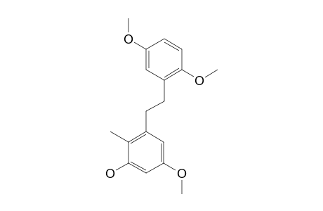 STILBOSTEMIN-V;3-HYDROXY-5,2',5'-TRIMETHOXY-2-METHYL-BIBENZYL